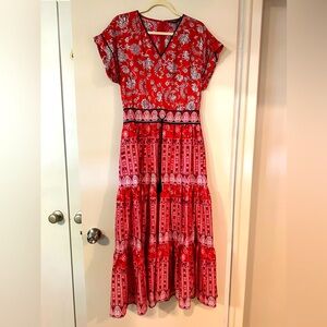Lauren Ralph Lauren paisley maxi dress